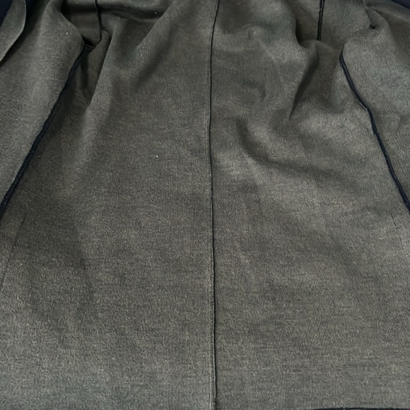 Zara Patch Pocket Cardigan Navy Size Medium - Picture 7 of 7